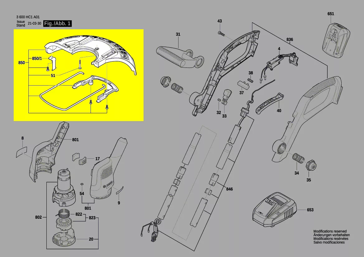 capot de protection réf. F 016 F05 601 Bosch